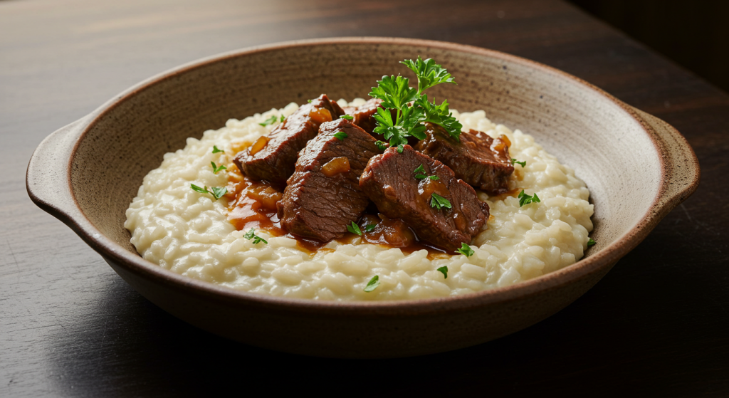 Les secrets d'une aventure culinaire réussie : préparez un risotto crémeux à l'italienne