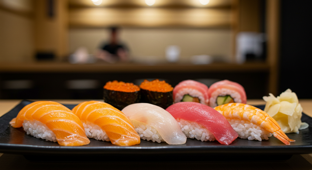 Livraison de sushis frais