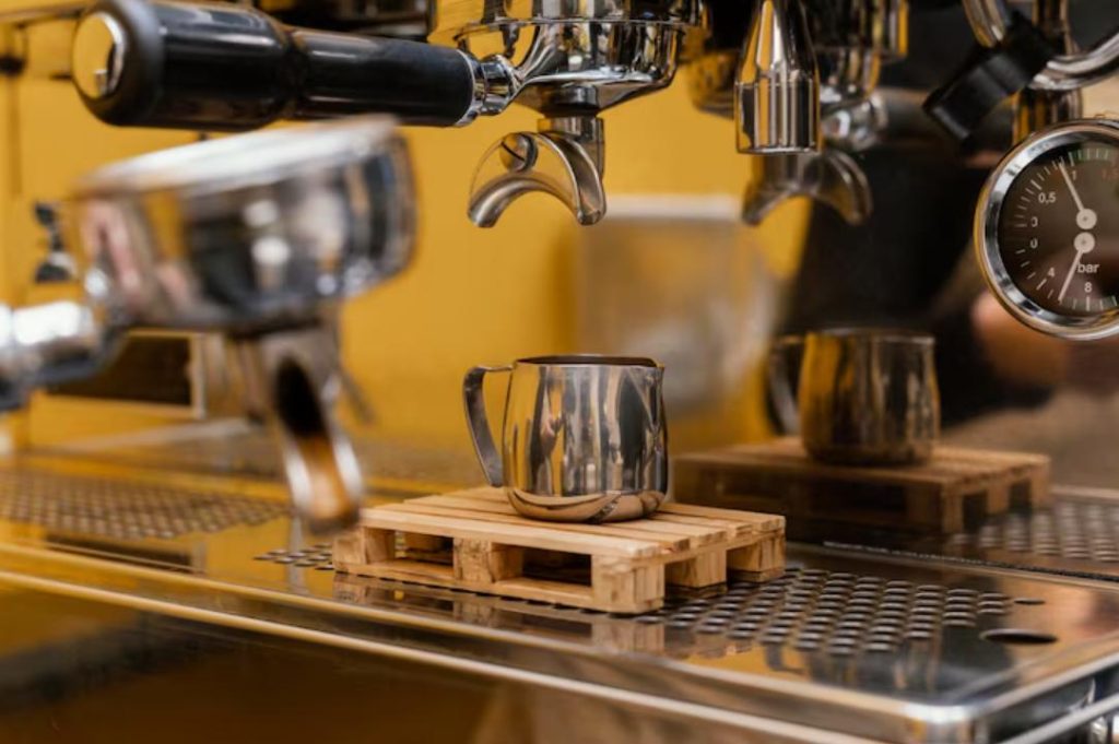 Installation de machine à café professionnelle