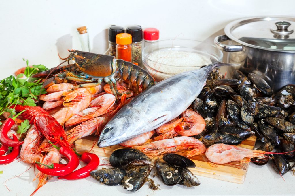 fruits de mers
